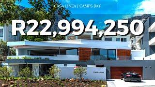 TOURING CASA LINEA, A R22,994,250 LUXURY Villa in CAMPS BAY | Cape Town | Luxury Home Tour