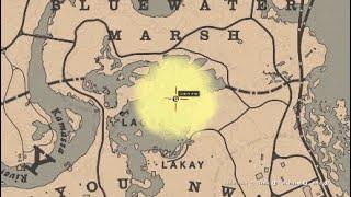 Bluewater Marsh Treasure Map Guide Red Dead Online