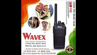 License Free Walkie Talkie Dealers Suppliers Sellers in India Delhi +91-98776-12256 www.wavex.co.in