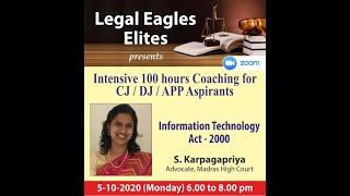 INFORMATION TECHNOLOGY ACT – 2000 BY MRS. S. KARPAGAPRIYA