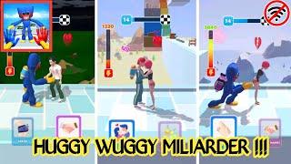 HUGGY WUGGY MILIARDER ANDROID | GAME POPPY MONEY RUN RICH RACE 3D OFFLINE | GAMEPLAY #1