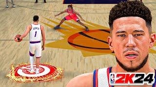 Devin Booker Is A CERTIFIED BUCKET In NBA 2k24 Play Now Online