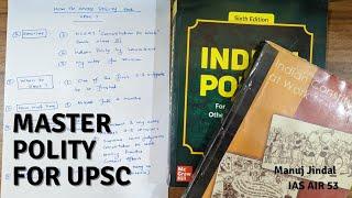 How my unique reading technique for  Laxmikanth helped me score very high in Polity for UPSC