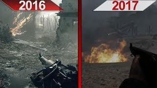 SBS Comparison | Battlefield 1 vs. Call of Duty: WWII | PC | ULTRA