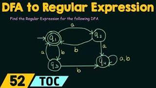 DFA to Regular Expression Conversion