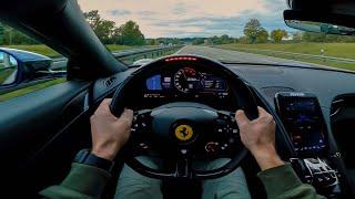 POV: Novitec Ferrari Roma with brutal exhaust sound