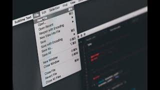 How to split screen in sublime text 3 #Alain_drin.