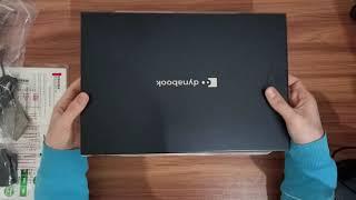 Dynabook Tecra X50-F unboxing and hands-on