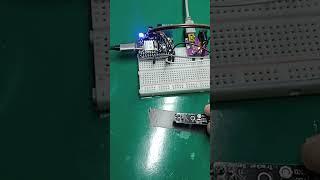 HW-006 TCRT5000 optical line tracker sensor with ESP32-C6