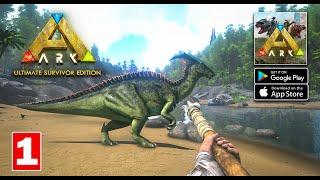 ARK: Ultimate Mobile Edition - CBT Walkthrough Part 1 Gameplay (Android/iOS)