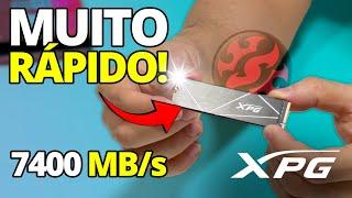 INSTALANDO E TESTANDO O SSD XPG S70 BLADE - TROUXE ELE NO CANAL A PEDIDO DE VOCÊS