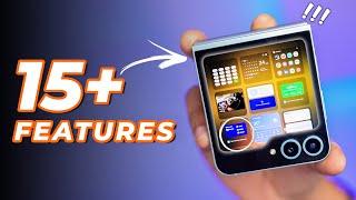 Samsung Galaxy Z Flip 6 | First 15 Things To Do | Tips and Tricks