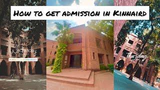 How to get Admission in Kinnaird