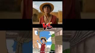 Anime VS Live Action Comparison - One Piece #onepiece #anime #netflix #netflixseries