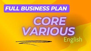 COPY PEN PAPER PRESENTATION OF CORE VARIOUS PLAN IN ENGLISH