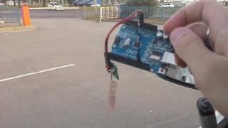 Открытие шлагбаума Nice с помощью Arduino Uno и радио модуля 433 Мгц