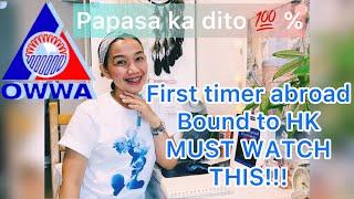 How To Pass Your OWWA TRAINING | First timer abroad bound to HK | TIPS to become SUCCESSFUL!