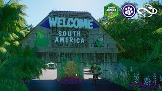 Starting a South America Zoo! | Let's Build the Entrance and the Amazon River | Planet Zoo (Ep 1)