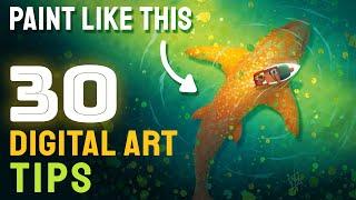 30 Digital Art Tips Every Beginner SHOULD KNOW In 2025