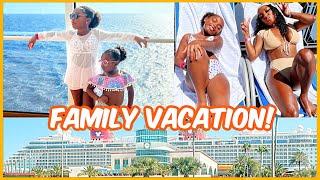 MOM VLOG TRAVELING WITH KIDS ON THE DISNEY CRUISE PART 1 | Ellarie