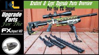 Kraford&Lypt FX Impact Upgrade Parts! Drab Kit with KLS-3 Stock, GigaRail 2.0, & Gen4 Trigger Guard!