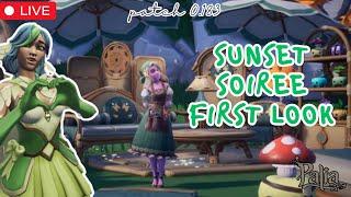 {VOD} Sunset Soiree (Patch 0.183) FIRST LOOK!  Palia [[ DROPS activated on TWITCH ONLY ]]