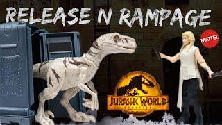 2022 Mattel Jurassic World Dominion Release N Rampage pack Review!!! Atrociraptor Ghost!!!