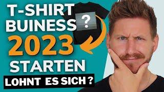 T-Shirt Business 2023 - Lohnt sich's noch?  Geld verdienen mit Merch by amazon und Spreadshirt