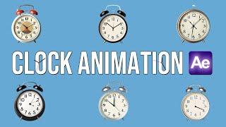 (Ticking) Clock Animation in After Effects | Explained in 2 Minutes