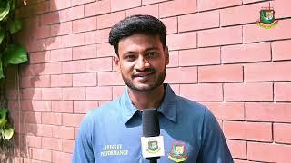 Mahmudul Hasan Joy, Captain of the BCB-HP 4-Day squad, shares his personal and team goals