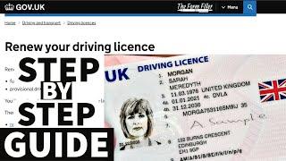 How To Renew Your Driving Licence 2024 | DVLA  