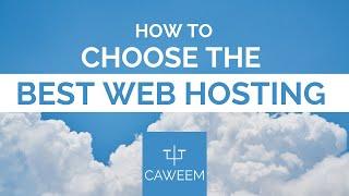 How to choose the best Web Hosting for your needs? Use this tool to help you make the right decision