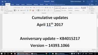 Patch Tuesday security updates are here for Windows 7 8.1 and 10 with and without Creators update