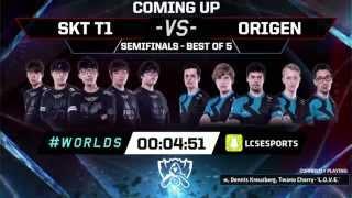 League of Legends Championship Semifinal 2015 "SKT vs OG" (uncut) HD