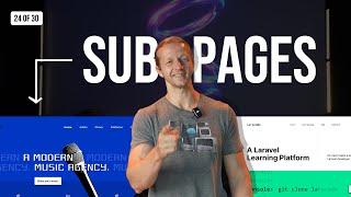 Designing CONSISTENT Sub Pages | UI/UX Challenge