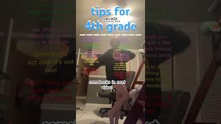 tips for 4th grade•#shorts #school #tipsforyou #fyp #4thgrade #schooltips