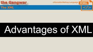 (हिन्दी) XML Advantages | XML relation with W3C | XML Features | Characteristics of XML