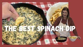 Pepper Jack Cheese & Bacon Spinach Dip