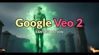 Google Veo 2 Demo - Fantasy Action Scenes