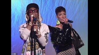 Lil Wayne & Halsey Team Up On ‘SNL’ To Perform ‘Can’t Be Broken’