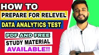 HOW TO CRACK RELEVEL EXAM ? | RELEVEL DATA ANALYTICS FULL SYLLABUS WITH RESOURCES