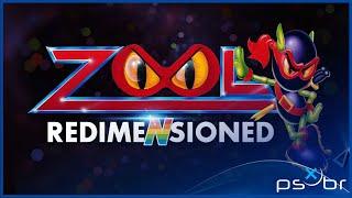 Zool Redimensioned (PS4) - Gameplay - Primeiros 23 Minutos / First 23 Minutes