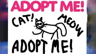 ADOPT ME APRIL FOOLS 24 HOURS 2D CAT 2021 ROBLOX