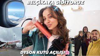 VALİZ HAZIRLIĞI! BELÇİKAYA GİDİYORUZ️DYSON AİRWRAP KURU AÇILIŞI #vlogmas2024