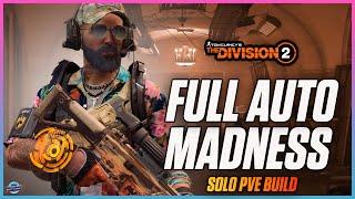 DESTROY ALL ENEMIES! The Division 2 Solo/Group PVE Rifle Build! FULL AUTO BEAST MODE!