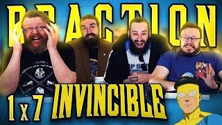Invincible 1x7 REACTION!! "We Need to Talk"