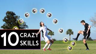 TOP 10 CRAZY Skill Moves for REAL GAMES