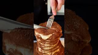 Tiramisu Pancakes #shorts