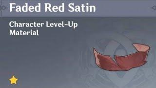 HOW TO GET FADED RED SATIN Genshin Impact