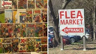 Went to a Flea Market and Comic Book Show! What did I Find? Let’s Find out Together!